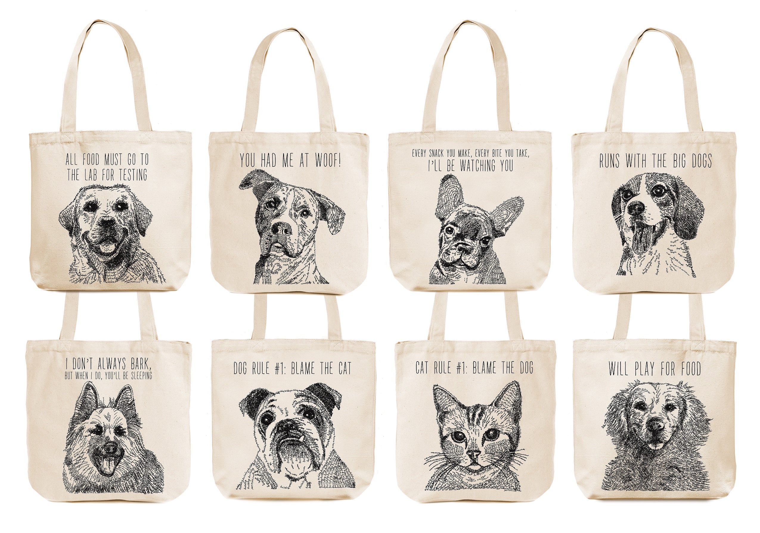 pet tote bag